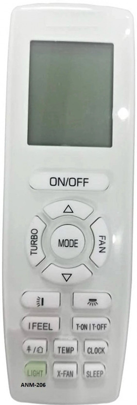 Samruddhi Samruddhi sales This remote is compatible with Onida Split/window Air conditioner This remote is compatible with Onida split / window Air conditioner Remote Controller(White) - Flipkart Deal