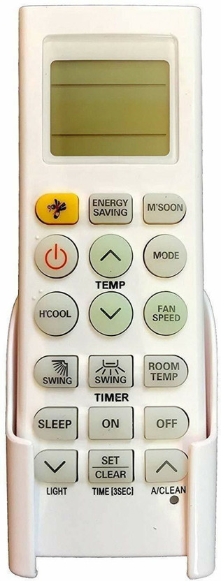LG NixGlobal L-G Mosquito Function AC Remote Compatible with LG AC Remote Controller(White) - Flipkart Deal