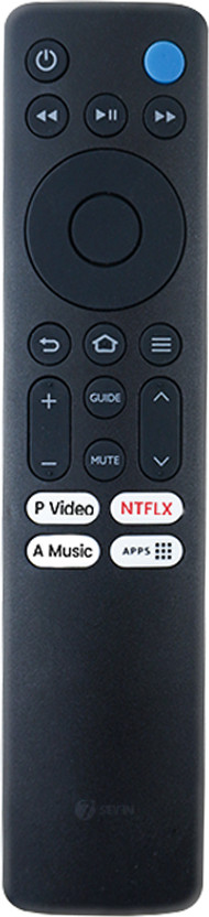 7SEVEN Compatible with Mi Redmi FireTv OS 7 Remote for L32MA- FVIN Model Suitable for F Series 32 43 Inch TV Non Voice MI Remote Controller(Black)