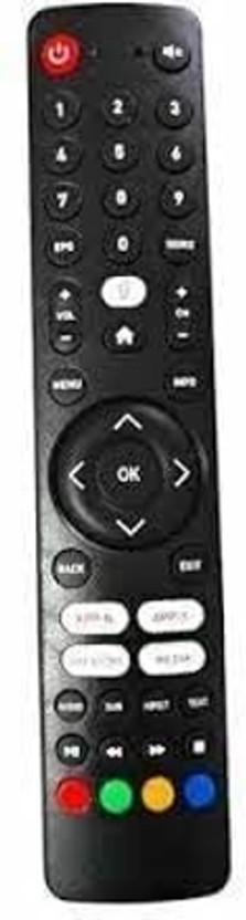 LUNAGARIYA ELISTA TV REMOTE media elista Remote Controller(Black)