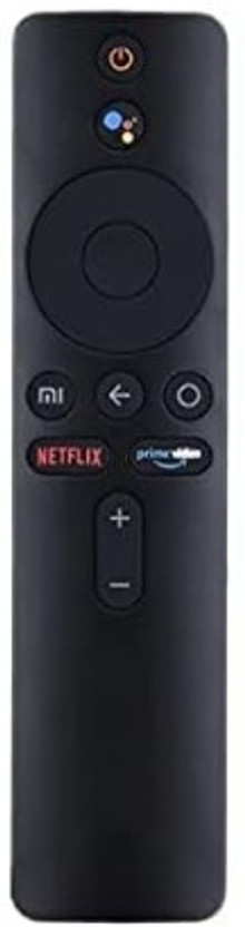 Tke MI-VER.3+IR Bluetooth Voice Command Remote for Xiaomi Redmi Mi Smart Android Tv Mi Smart tv Remote Controller(Black)