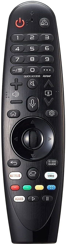 Hybite Magic Remote Control Compatible with Smart Led tv MR20GA(Without Voice & Mouse) Lg Magic Remote Controller(Black)