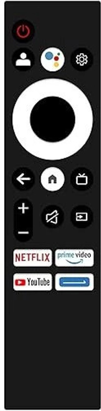 MEPL Remote Control No Voice Supported compatible with Motorola, MOTOROLA Envision, Motorola smart tv, motorola google tv, non-voice Remote Controller(Black)