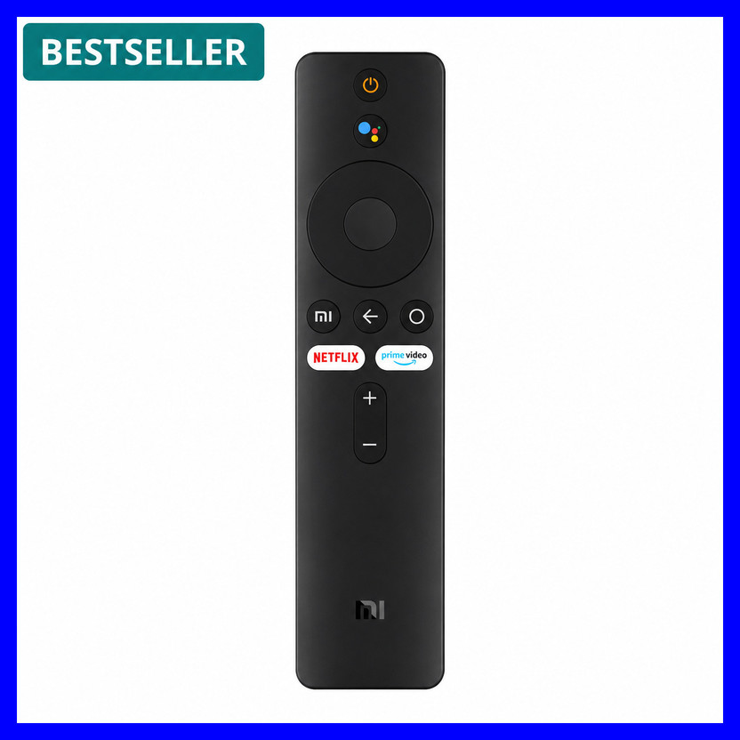 Mi Bluetooth Voice Remote for Mi & Redmi Smart TV Original Bluetooth Remote with Voice Command for Smart 4K UHD HD LED TV MI, Redmi, Xiaomi Remote Controller(Black)