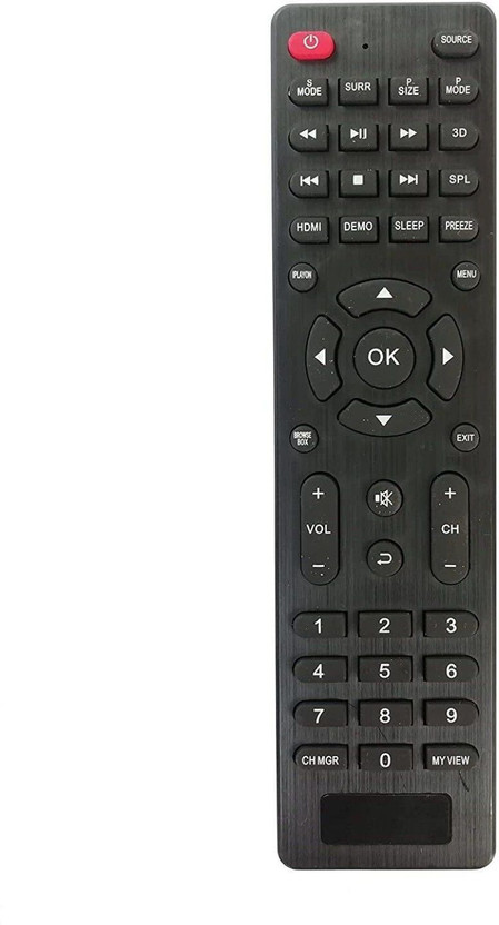OG M175 Remote ONIDA3 Compatible with ONIDA LED LCD Remote Controller(Black)