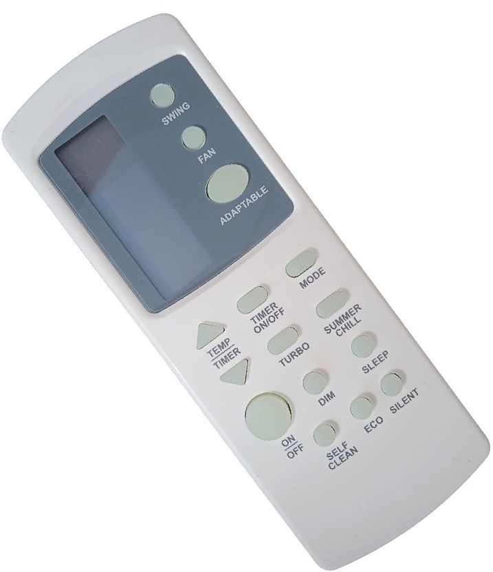 BARBET BARBET Compatible with Haier Ac Model 210, No Backlight Suitable for 1.5 Ton Ac Haier Remote Controller(White) - Flipkart Deal