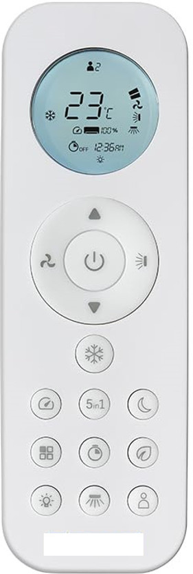 ANM ANM Remote Compatible for 5 in 1 convertible Bluestar ac - exact same model only Remote Controller(White) - Flipkart Deal