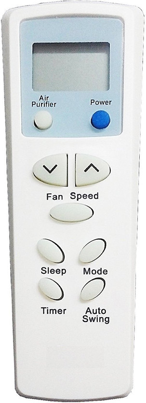 Audus AC Remote Control Universal Compatible for LG Window and Split Air Conditioner LG AC Remote Controller(Black)