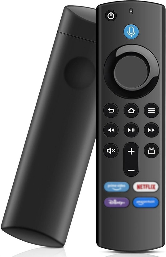 mumax mumax FireStick 3rd Genration Series Fire TV Alaxa Remote 3rd Gen for Fire Tv Stick Remote Controller fire stick Remote Controller(Black) - Flipkart Deal