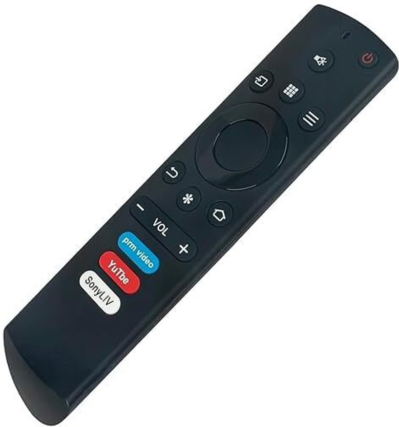 Elekpia Thomson  Original Remote Control Compatible With Smart Led Tv (Without Voice) Thomson Remote Controller(Black)