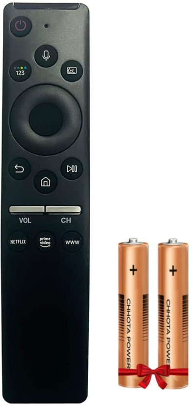 Shivish Remote Compatible with Samsung LCD/LED Smart 4K Ultra HD TV Remote Control Old Remote Functions Must be Exactly Same (No Voice Command) Samsung Remote Controller(Black)