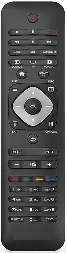 DEVBHOOMI DB-Remote Compatible for Philips Lcd/Led Smart Tv (Black) TV - LCD / LED Remote Controller(Black)