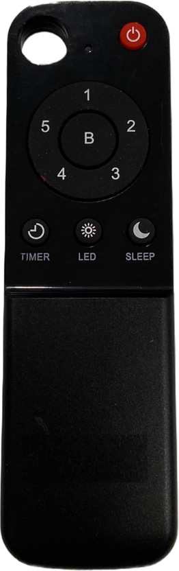 SHIELDGUARD Remote Control 647 Compatible for Atomberg fan Remote Controller(Black)