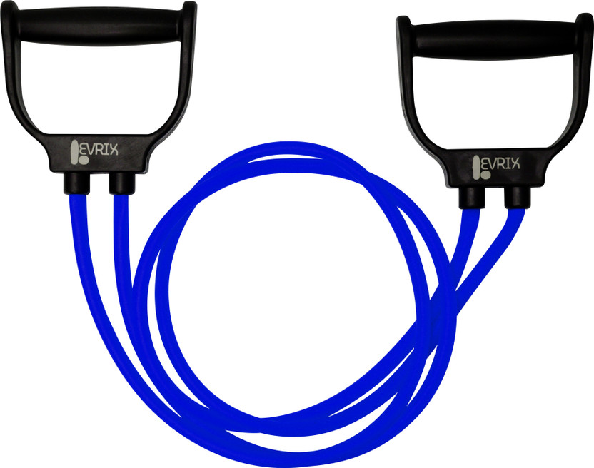 LEVRIX LEVRIX Resistance Tube Band with Handles for Strength Training Workout Resistance Tube(Blue) - Flipkart Deal