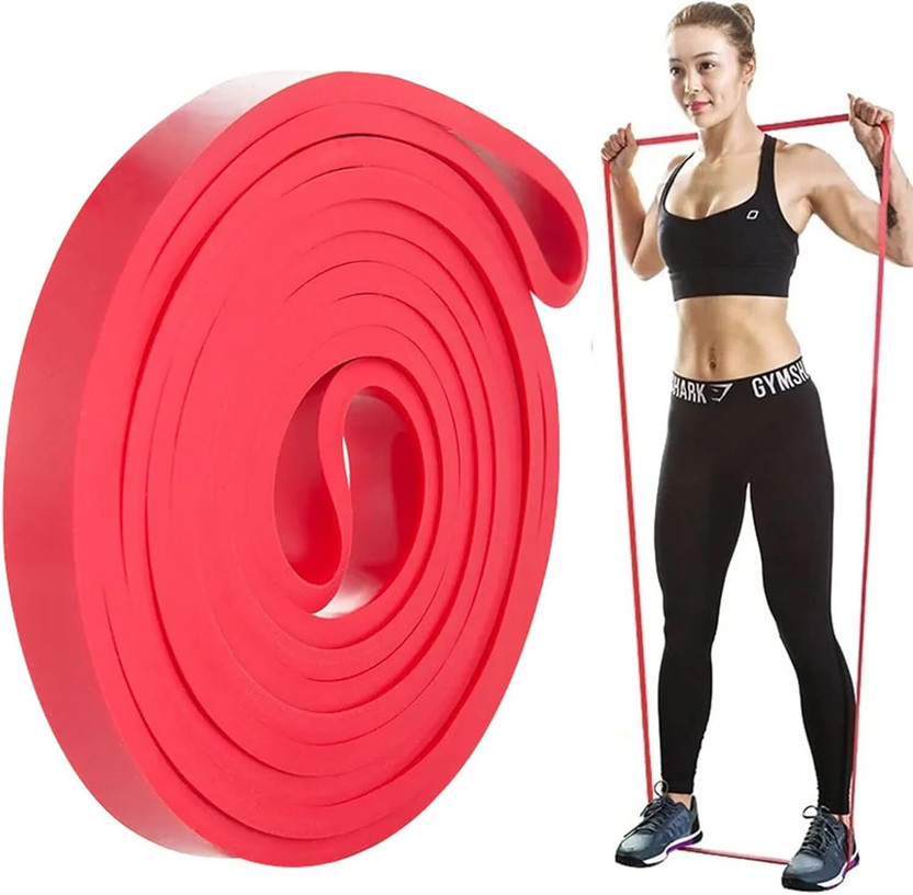 Fitnesstricks Resistance Bands for Workout Yoga & Therapy Home Gym Theraband Resistance Tube(Multicolor)