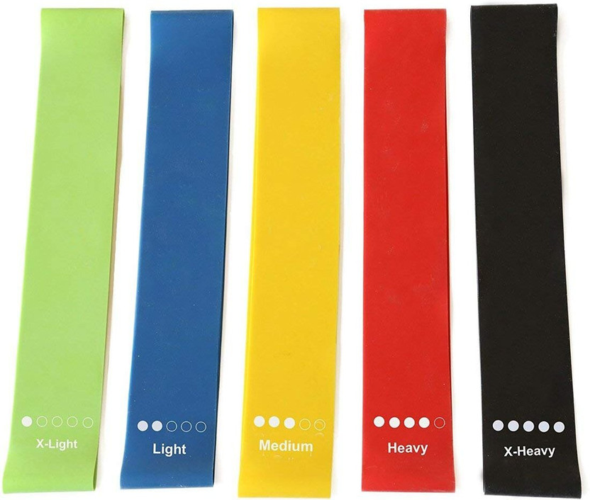 PRODEALS Theraband for Physiotherapy, Stretching, Yoga & Resistance Workout | Resistance Tube(Multicolor)
