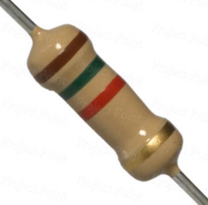 Ihc 1.5K ohm 1watt Resistor(pack of 100) Fixed Resistor Price in India