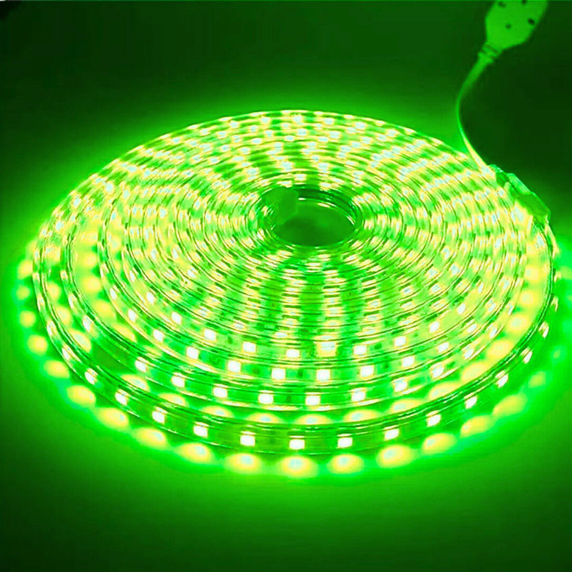 Volt Vision 1200 LEDs 5 m Green Steady Strip Rice Lights(Pack of 1)