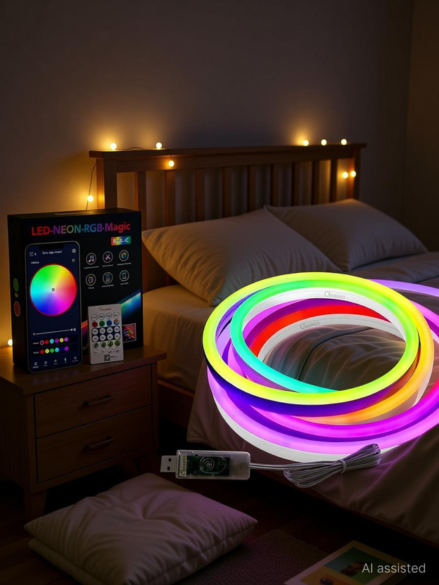 sumraj sumraj 12 LEDs 5 m Multicolor Flickering, Color Changing Strip Rice Lights(Pack of 1) - Flipkart Deal