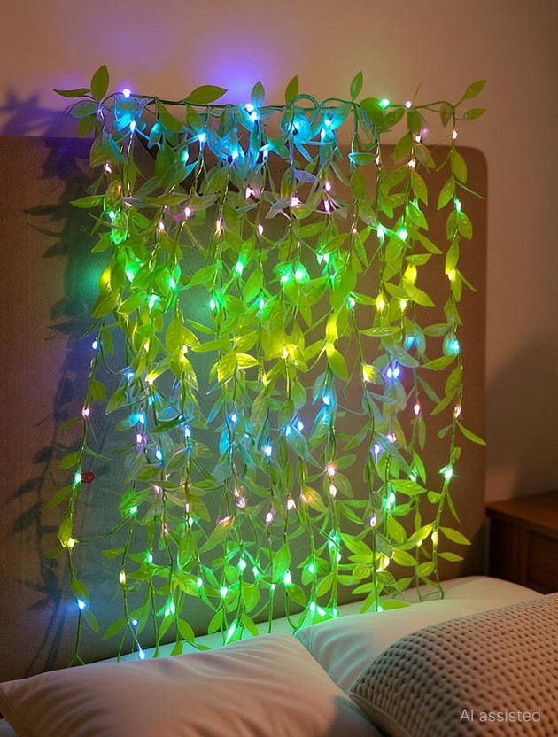 TechPride 200 LEDs 3 m Multicolor Flickering String Rice Lights(Pack of 1)