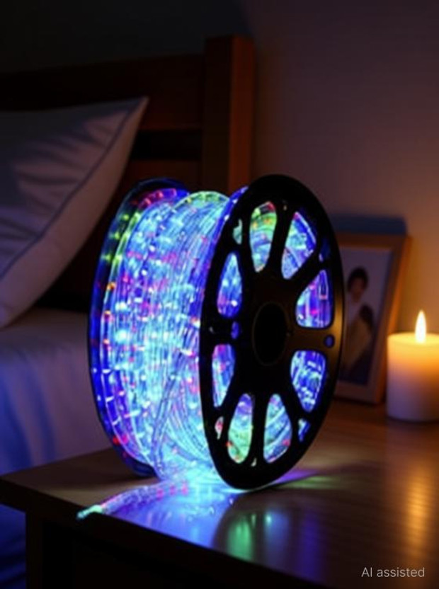 Peafowl Wholesale 1800 LEDs 15.24 m Multicolor Steady Strip Rice Lights(Pack of 1)
