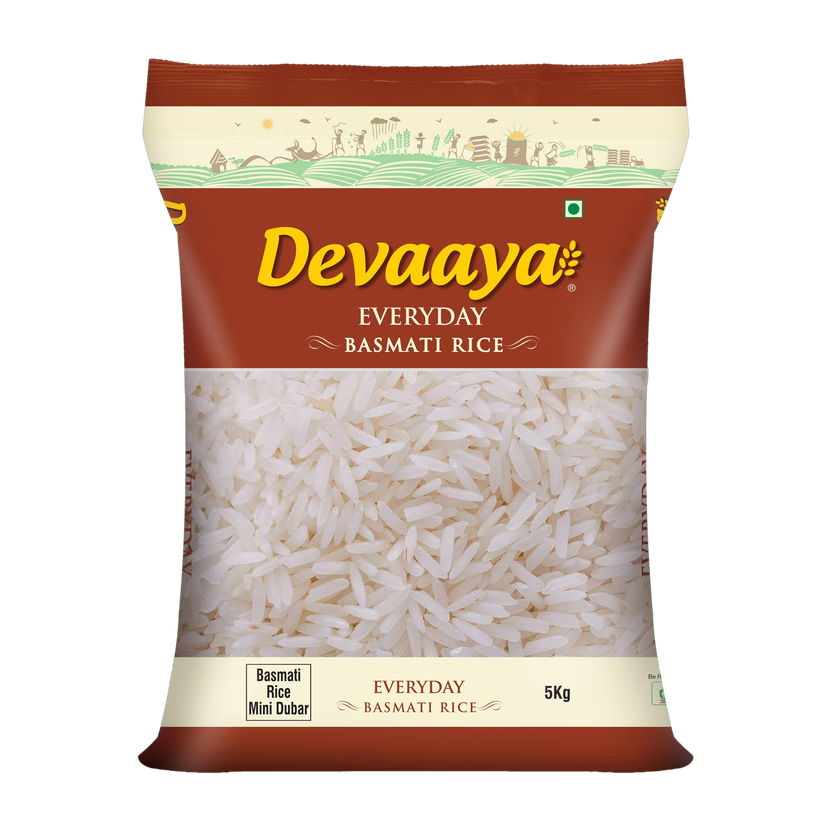 Devaaya Everyday Basmati Rice (Broken Grain, Raw)(5 kg)