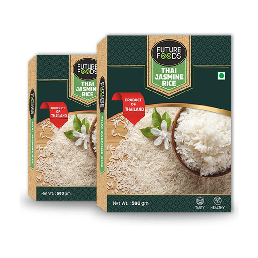 Future Foods Thai Jasmine Rice Jasmine Rice (Long Grain, Raw)(1 kg)