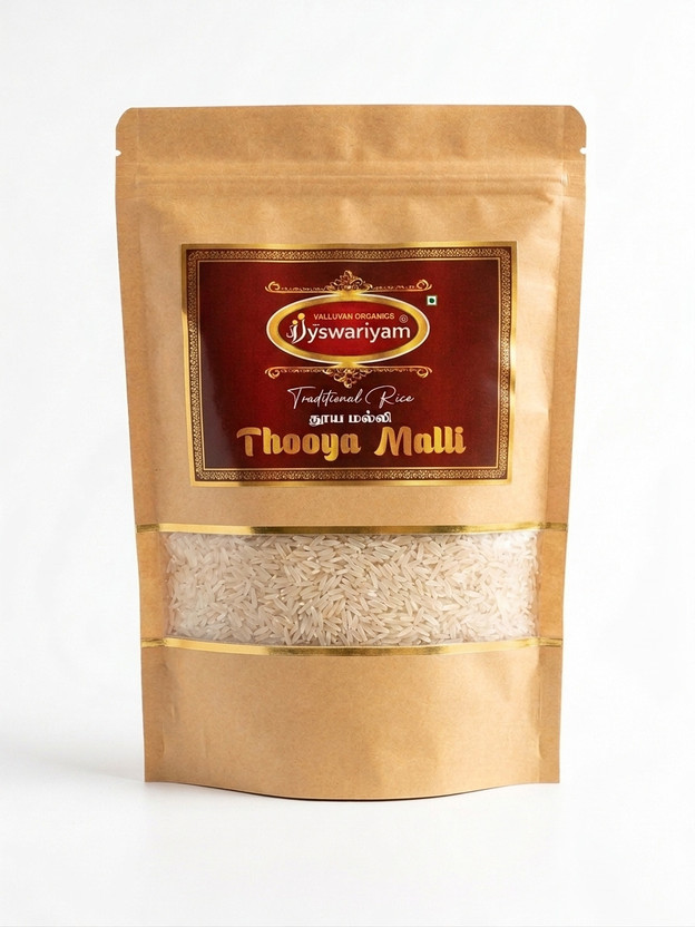 iyswariyam Thooyamalli Rice Jasmine Rice (Full Grain, Boiled)(1 kg)