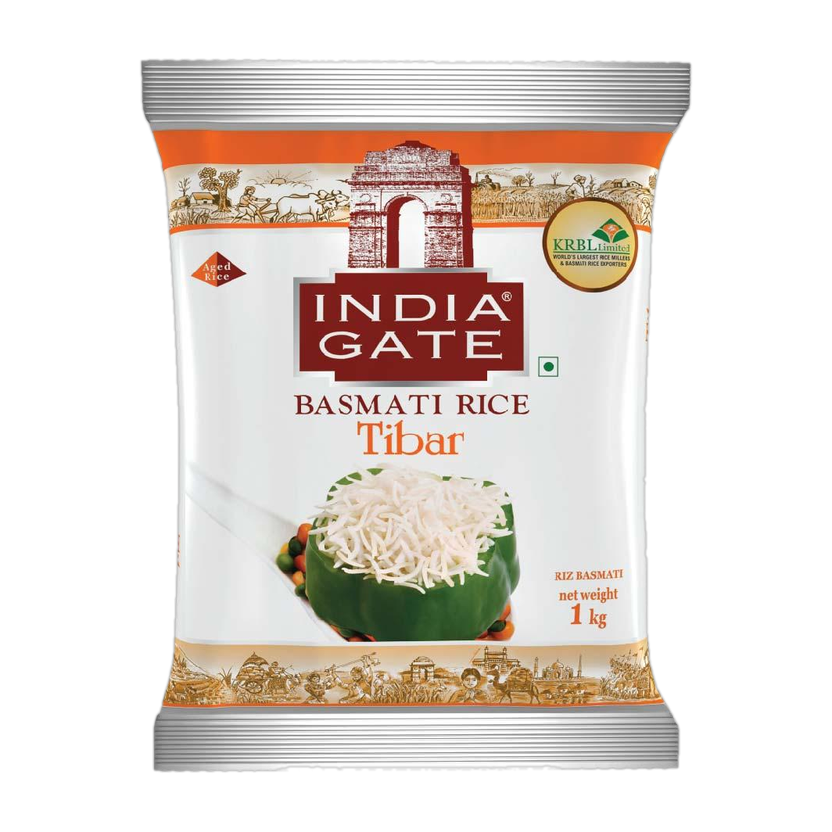 INDIA GATE Gold Standard Traditional Pure Basmati Rice (Long Grain, Polished)(1 kg)