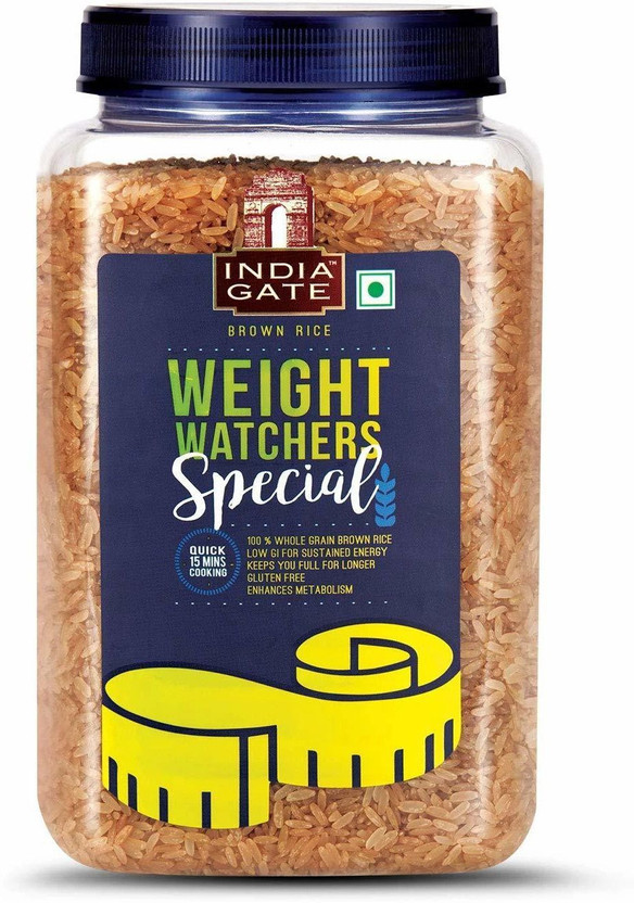 INDIA GATE Whole Grain Brown Basmati Rice(1 kg)