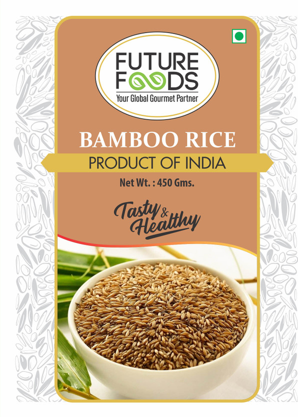 Future Foods Bamboo Rice Brown Bamboo Seed Rice (Raw)(0.5 kg)