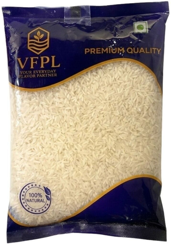 VFPL Premium Long Grain Indrayani Rice – Aged Aromatic Indrayani Extra Long Grains Indryani Rice (Polished)(3 kg)