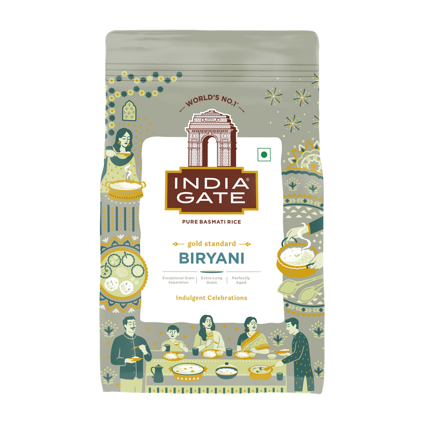 INDIA INDIA GATE Gold Standard Biryani Pure Basmati Rice(1 kg) - Flipkart Deal