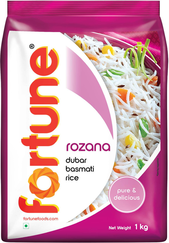 FORTUNE Rozana Gold Basmati Rice (Medium Grain)(1 kg)