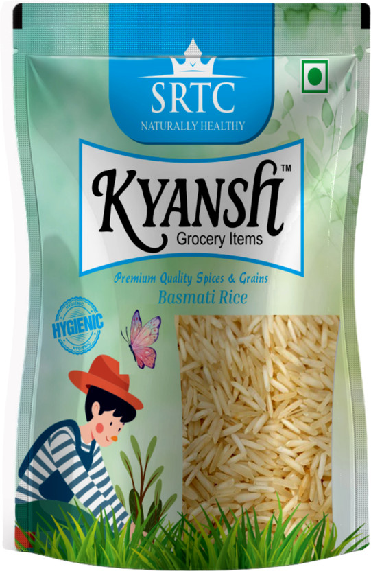 Kyansh Premium Quailty Basmati Rice 1 x 5kg Basmati Rice (Long Grain)(5 kg)