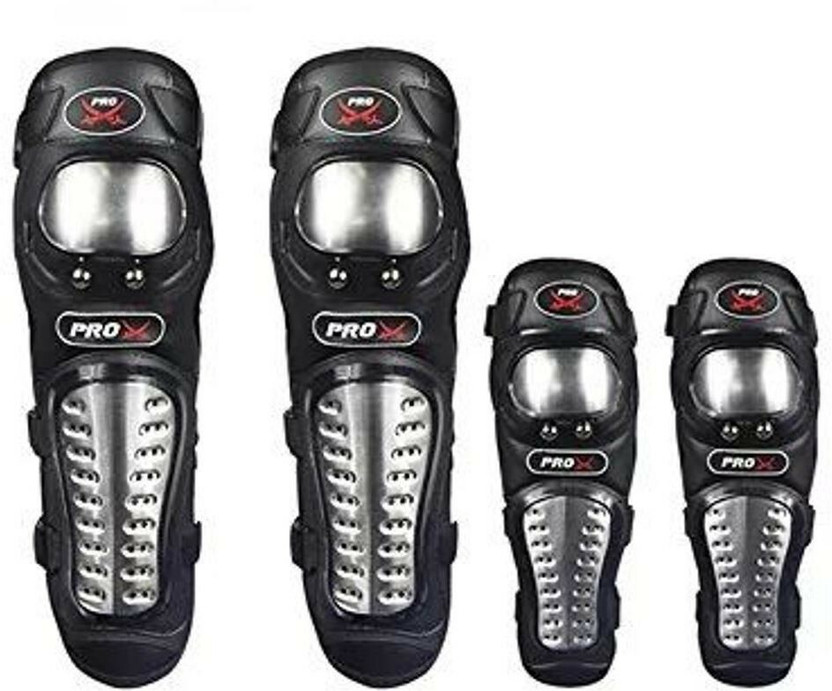 Probiker Knee Guard Free Multicolor(Pack of 4)
