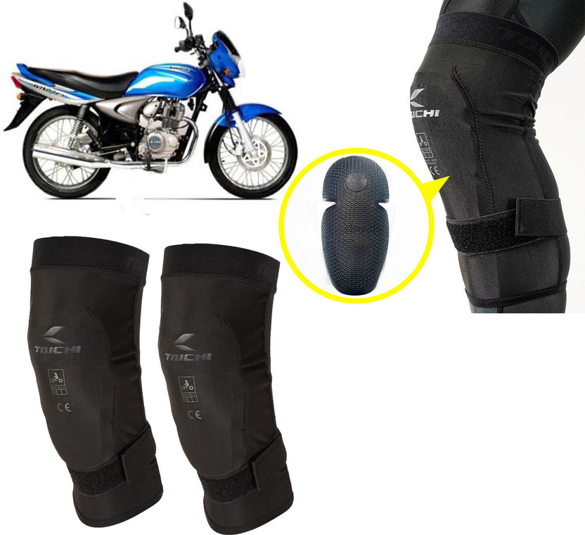 AUTO PEARL Elbow Guard, Knee Guard, Shin Guard Free Black(Pack of 2)