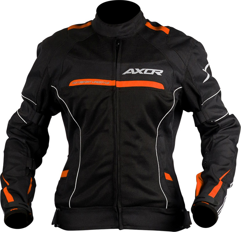 Axor Diva Riding Protective Jacket(Black, Orange, L)
