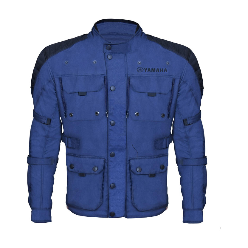 YAMAHA YAMAHA Y6ANBLAVXL21 Riding Protective Jacket(Blue, XL) - Flipkart Deal