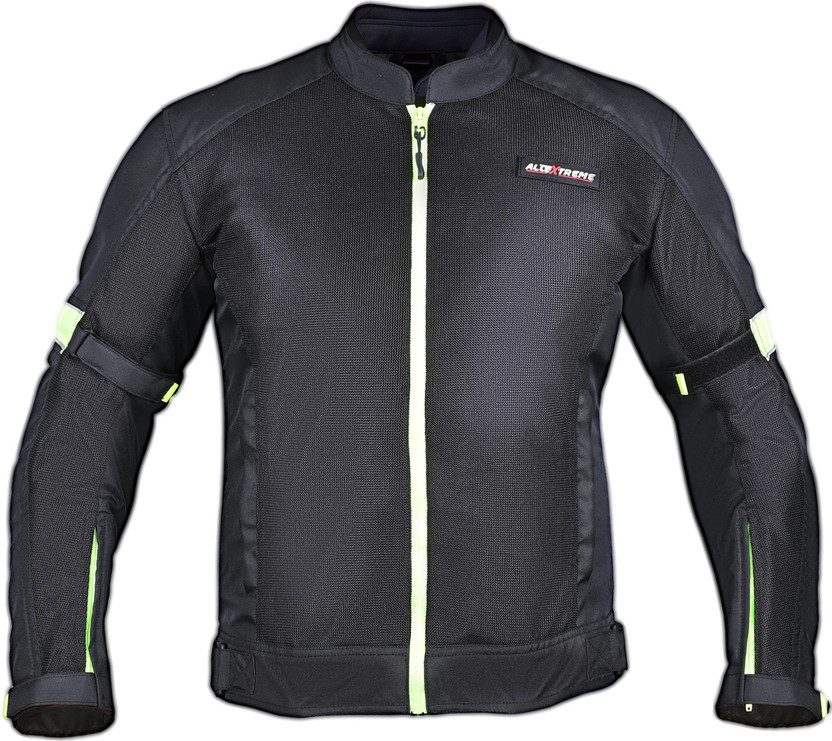 ALLEXTREME TRIPPER Riding Jacket Racer Protection With Abrasion Protection Armour for Men Riding Protective Jacket(Green, Black, S)