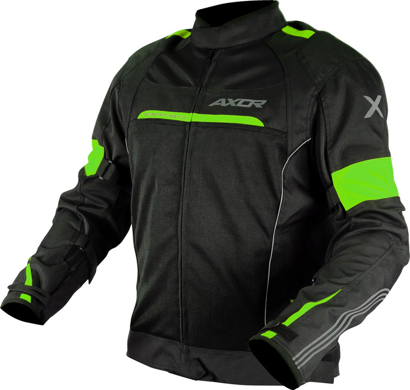 Axor Cruise 2 Riding Protective Jacket(Black, Yellow, M)