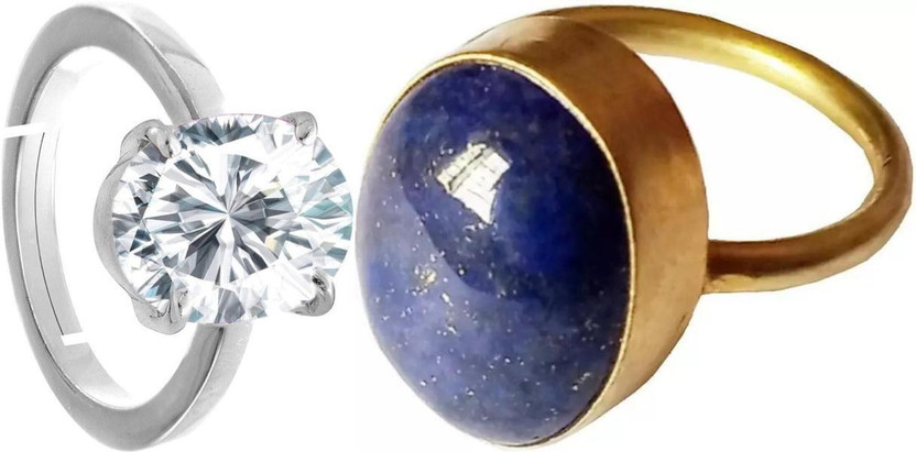 YADAV ER Unique & Effective Original Turquoise / Firoza Stone Ring for Men&Women Brass Ring
