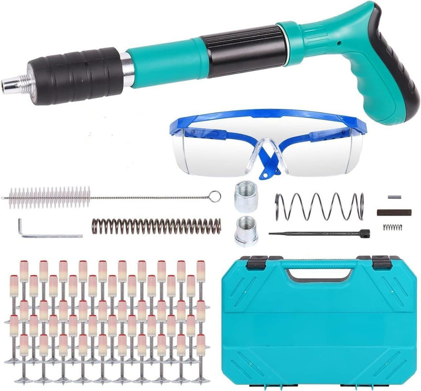 MCBAZEL Powerful Nail Gun Kit for Accurate Wood Fastening and Installation Advanced Nail Gun Kit for Professional Carpentry and Repair Tasks Cordless  Nailer(50 gauge)