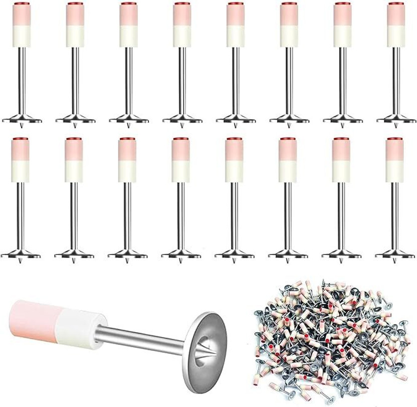 GRANTH CREATION Nailer Nails for Manual Steel Nail Gun Tool, Round nail wall fastening tool Cordless  Nailer(100 gauge)