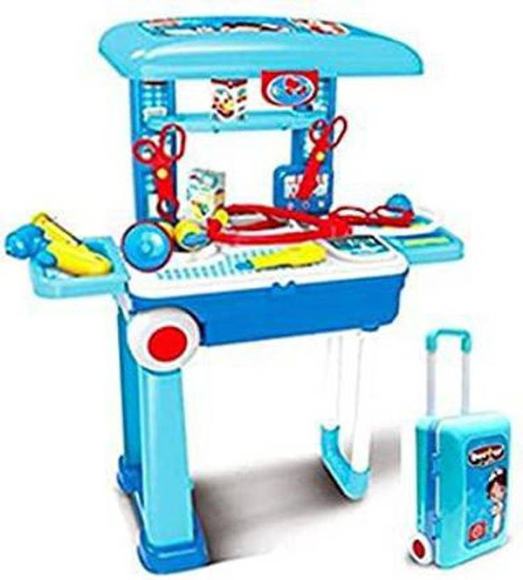 Nirmal Sales Smart Foldable Doctor Set Trolley with Light and Music Toy
