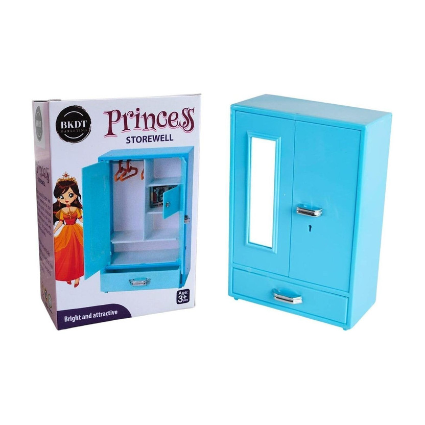 BKDT Marketing Storewell Almira | Best Pretend Role Play Toys for Kids 15.5 cm's mini almira