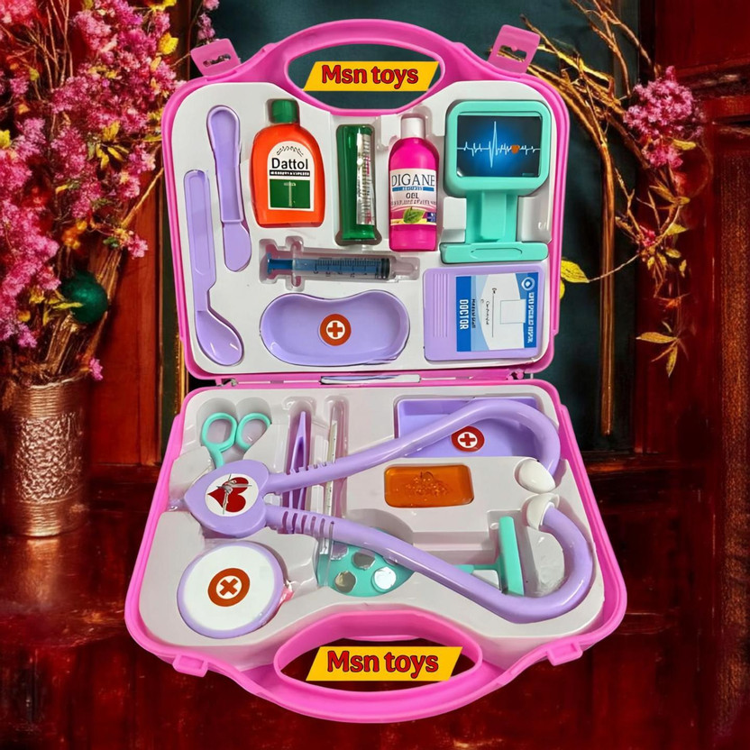 MSN D1 loving toys Doctor Kit Toys for Kids Pretend Doctor Play Set J12