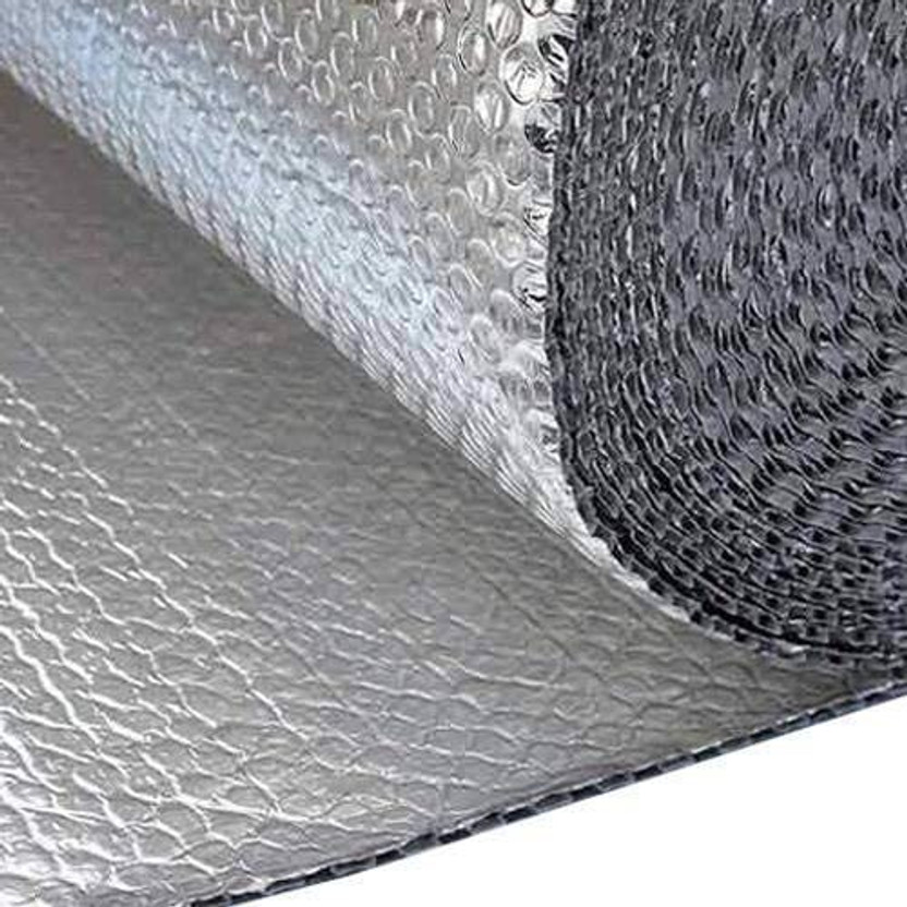 Buildingshop Buildingshop Aluminium Heat Insulation 300 GSM (8 mm) Sheet - (1.2 Mtr X 2 Mtr) Silver Silver Roof Shake - Flipkart Deal