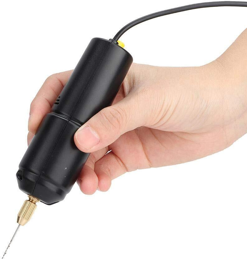 ladukinj Portable Hand Drills Set, Mini Electrical Pin for Arts & Crafts, Jewelry Making lk0693 Angle Drill(12 mm Chuck Size)