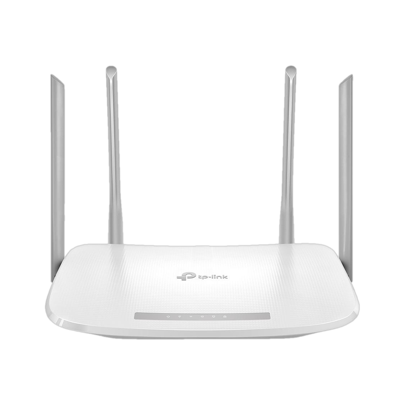 TP-Link EC220-G5 AC1200 Wireless Dual Band Gigabit Wireless Router 2.4 GHz, 5 GHz 1200 Mbps Wifi Speed Dual Band External Antenna Ethernet (Cable Broadband), Access Point Mode(White)